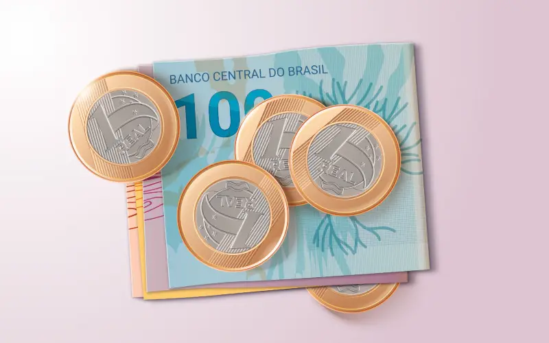 renda extra em real brasileiro