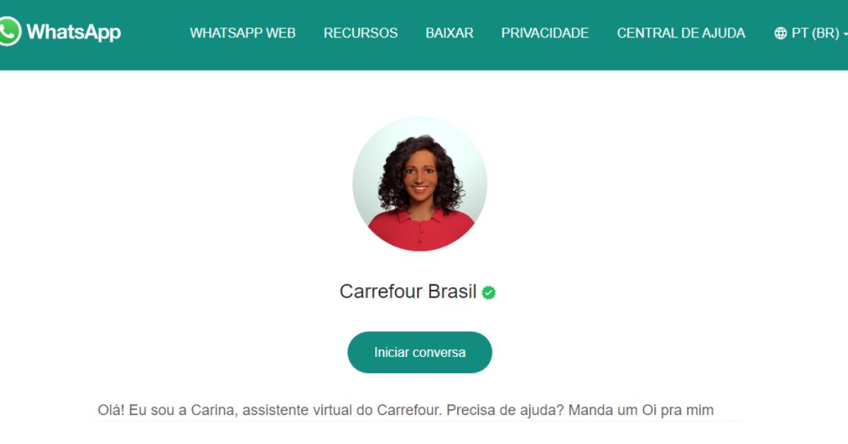 Qual o zap do cartão Carrefour, Cartão Carrefour WhatsApp, WhatsApp Carrefour