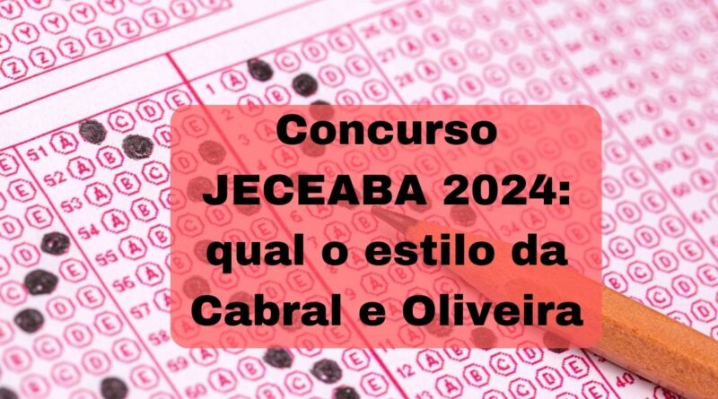 Concurso Jeceaba, Edital Jeceaba, Vagas Jeceaba, Apostilas, Banca Cabral Oliveira