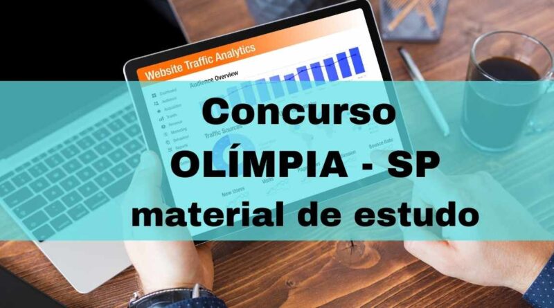 concurso olímpia sp, material de estudo olímpia sp, concurso prefeitura de olímpia