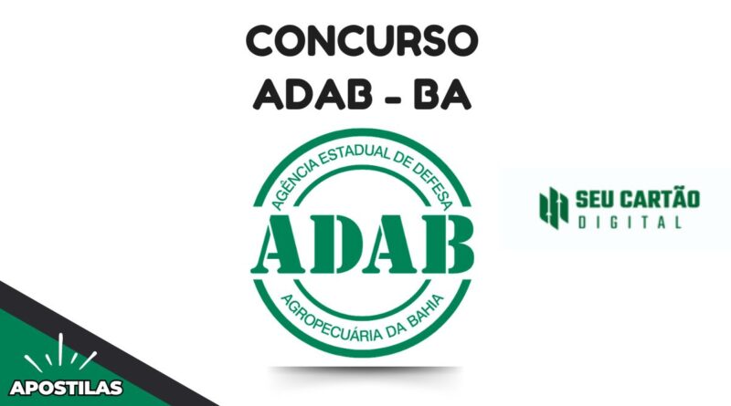 Apostilas Concurso ADAB - BA