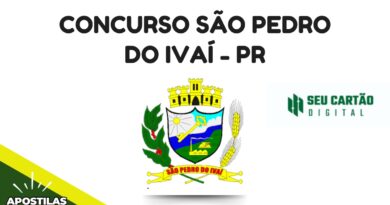 Concurso São Pedro do Ivaí - PR