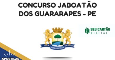 Concurso Jaboatão dos Guararapes - PE