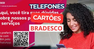 Telefone Bradesco Cartões, Telefones Bradesco Cartão